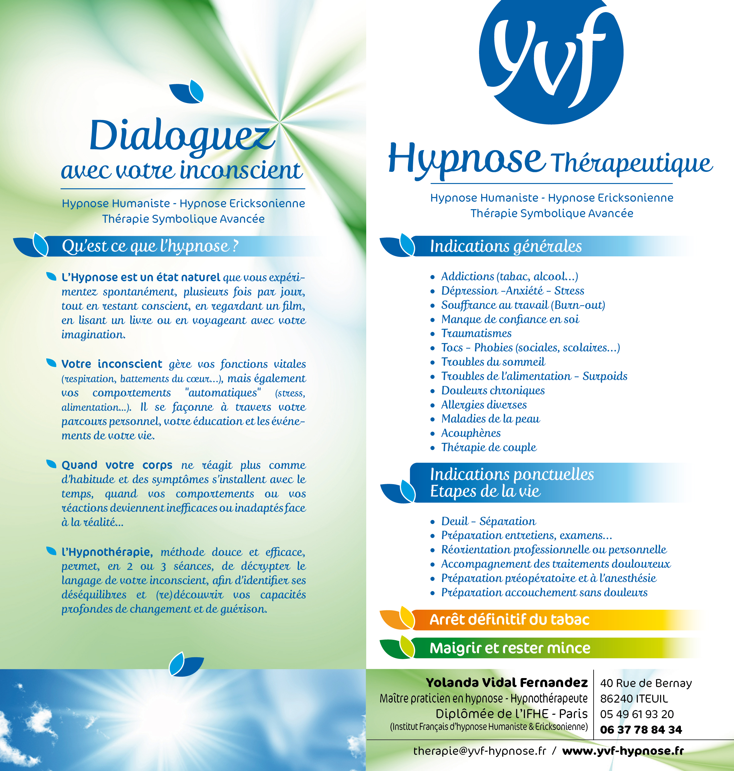 Dépliant YVF-01